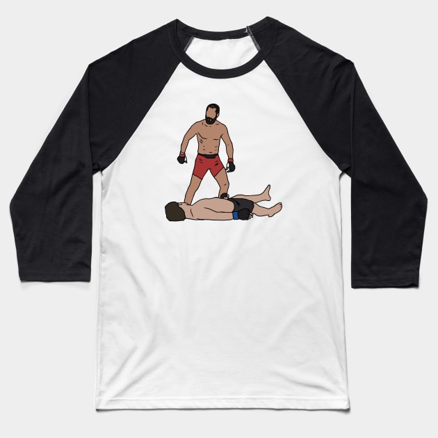 Jorge Masvidal KO's Ben Askren Baseball T-Shirt by rattraptees